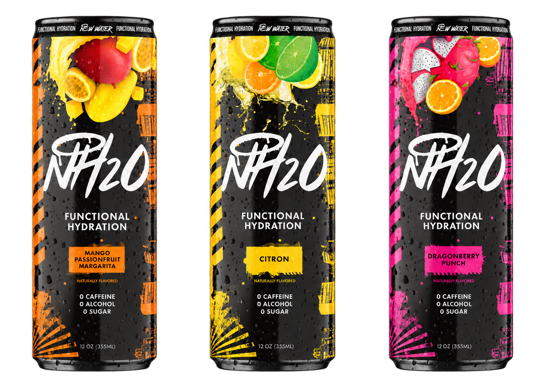 NH2O hydration in three flavors