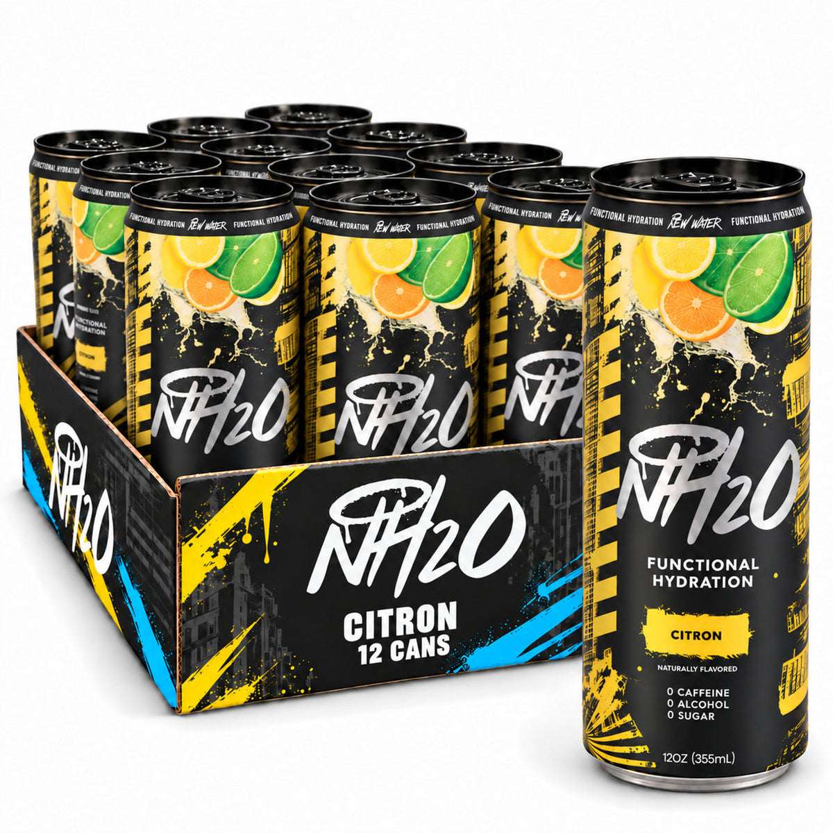 Citron NH2O Functional Hydration 12 pack