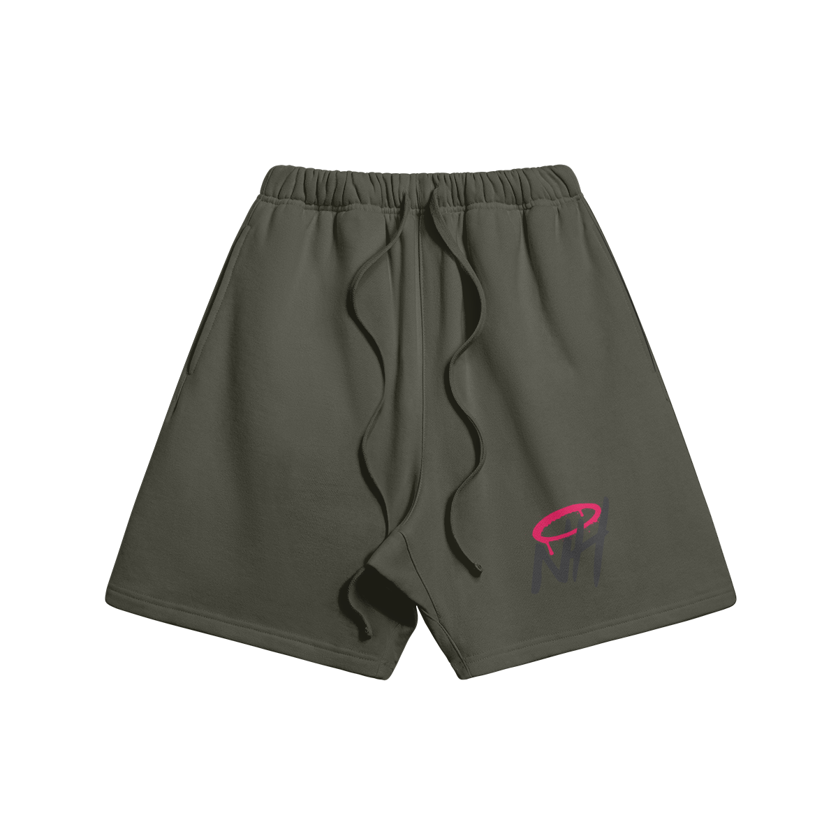 New History Logo Shorts (MADE TO ORDER) — detail view