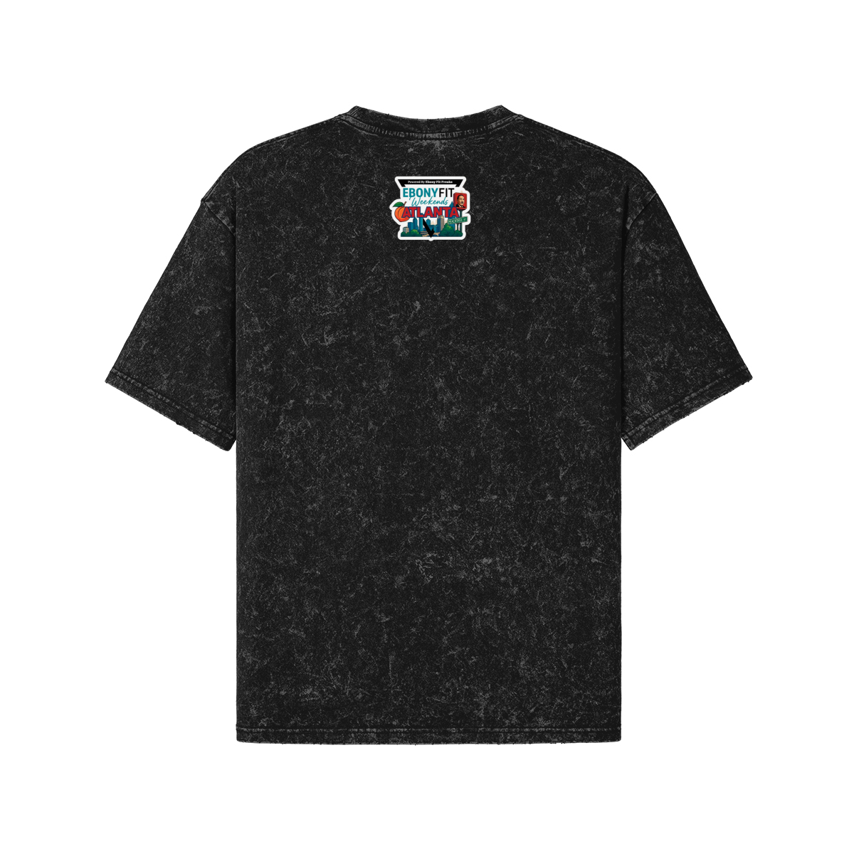 “ATLANTA” Vintage Oversized Tee — detail view